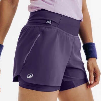 Kuikma dámske šortky na tenis TSH Light Hip Ball fialové