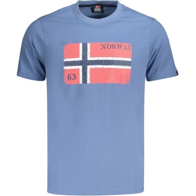 Norway 1963 Тениска с къс ръкав за мъже norway 1963, Размер s, Цвят Синьо (866020_bldenim)