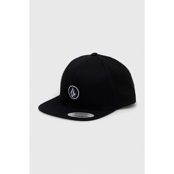 Volcom Памучна шапка с козирка Volcom в черно с изчистен дизайн (D5512322.BLK)