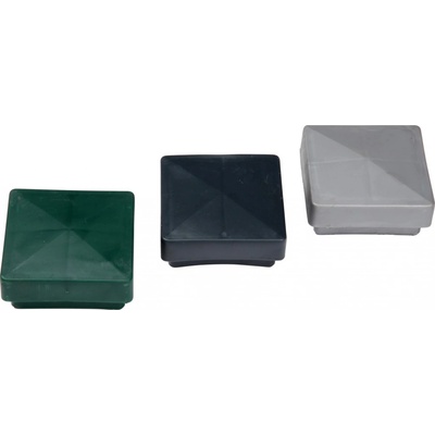 Náhradné kryty stĺpikov, plast, 60 x 60 mm zelené