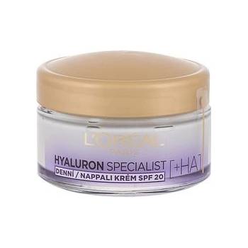 L'Oréal Paris Hyaluron Specialist SPF20 hydratační denní krém proti vráskám 50 ml