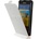 Samsung Galaxy Note i9220 Flip2 Кожен Калъф Бял + Протектор