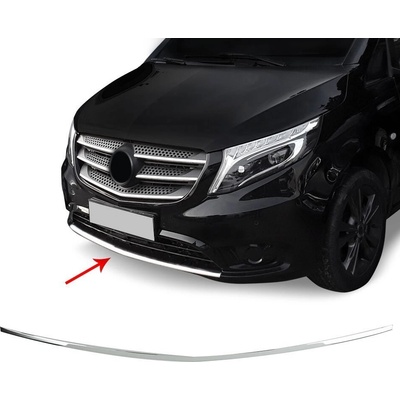 Omtec Nerez lišta predného difúzora Mercedes Benz Vito W447 2014-2019