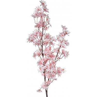 Dekorácia umelá kvetina s ružovými kvetmi - 25*7*113 cm - Clayre & Eef