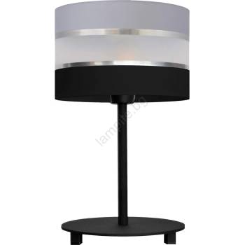 Image 1 of Helam Настолна лампа HELEN 1xE27/15W/230V черна/сива/сребриста (HE1236)