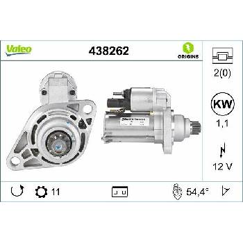 Štartér VALEO 438262