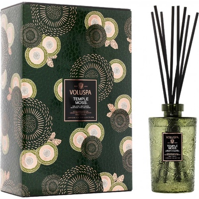 Voluspa difuzér s tyčinkami Temple Moss Chrámový mech 500 ml