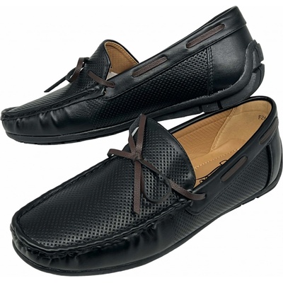 Gogo pánské šněrovací mokasíny černé – Zboží Dáma