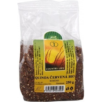 Country Life bio quinoa červená 250 g