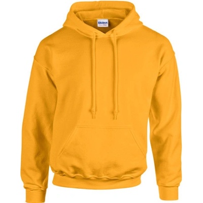 Gildan Unisex mikina s kapucňou G18500 Gold