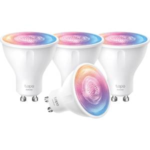 TP-Link Интелигентна многоцветна електрическа крушка TP-Link Tapo L630(4-Pack) Spotlight Dimmable (Tapo L630(4-Pack)_VZ)