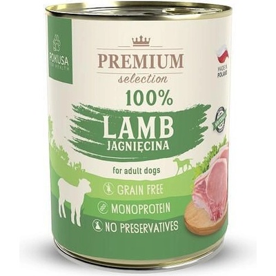 POKUSA POKUSA-100% агнешко, консерва за кучета, 400 гр - Полша (PokusaForHealth)