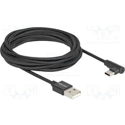 Delock 80033 USB 2.0 USB A vidlice USB C konektor 90° vlevo/vpravo
