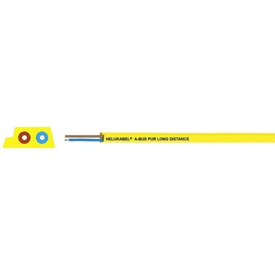 Helu 804411-1000 zbernicový kábel 2 x 2.5 mm² čierna 1000 m