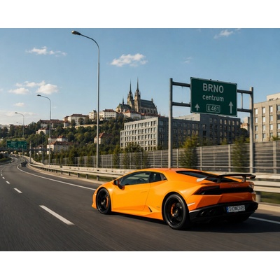 Jízda v Lamborghini Huracán 1 osoba 20 minut
