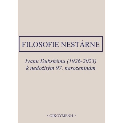 Filosofie nestárne