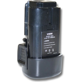 Image 1 of VHBW Батерия за Black & Decker LB12 / LBX12 / LBXR12, 12 V, 1.5 Ah (800105503)