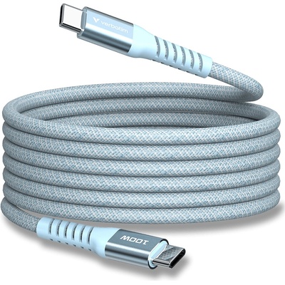 Verbatim 31856 USB, USB C samec - USB C samec, 100W, 1.2m, modrý