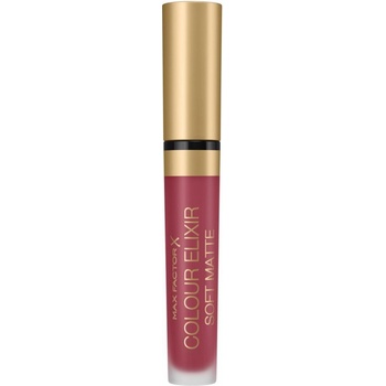 Max Factor Colour Elixir Soft Matte dlhotrvajúci tekutý rúž 035 Faded Red 4 ml