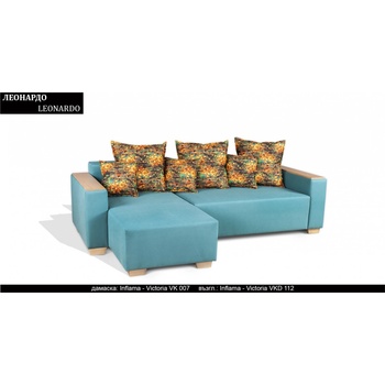 Image 1 of Rudi-an Ъглов диван Leonardo M1 BM, 5 модула, с ракла, разтегателен