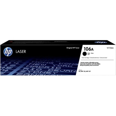 Консуматив HP 106A BlackOriginal Laser Toner Cartridge (W1106A)