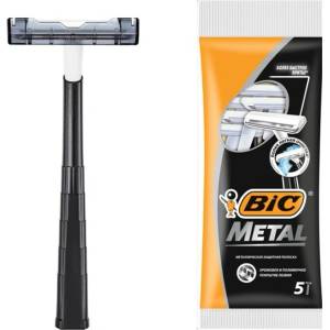 BIC Самобръсначка bic 899418, еднократна употреба, за мъже, 5 броя (899418)