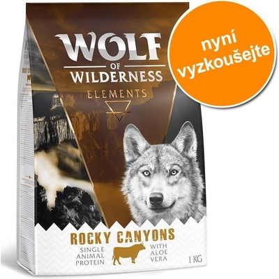 Wolf of Wilderness Rough Storms s kachnou 1 kg