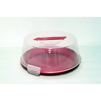 Makro Dóza na tortu s poklopom a klipom 28x12 cm