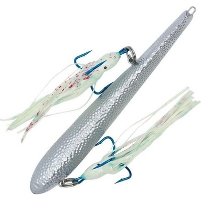 JSA fish Pilker Shadow Silver 600 g ICE fish s chobotnicí
