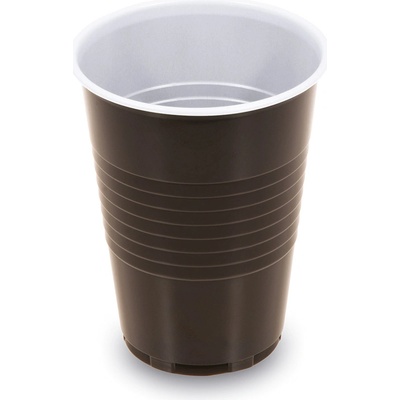 Wimex Kávový pohár hnedo biely 0,18 l PP 70 mm