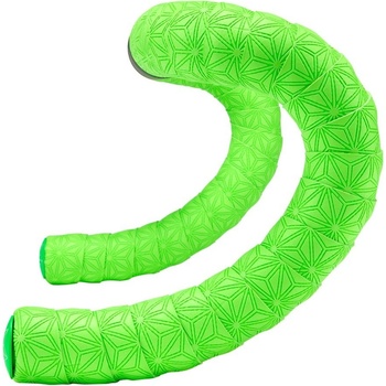 Supacaz Super Sticky Kush TruNeon Neon Green w/ Neon Green Plugs