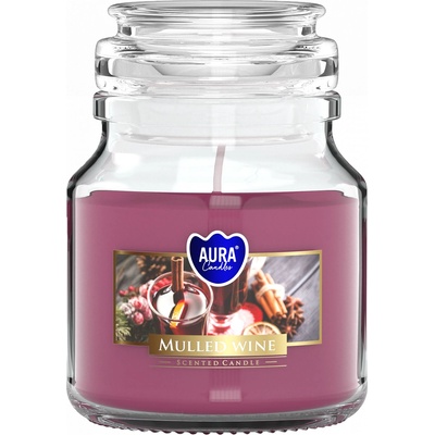 BISPOL Ароматна свещ Bispol Aura - Mulled Wine, 120 g (snd71-195)