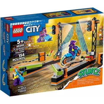 LEGO® City 60340 Kaskadérská výzva s čepelemi