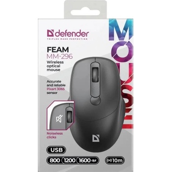Defender Feam MM-296 RF Silent Black (52296)