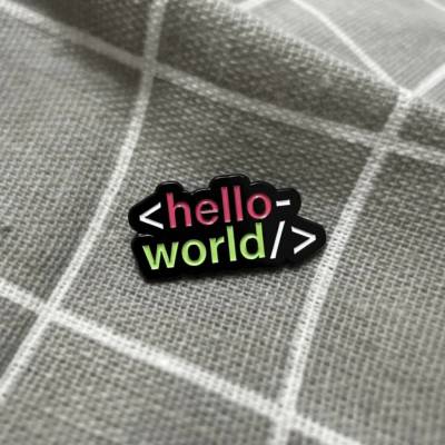 Pinarna Hello world Ahoj světe pro programátory