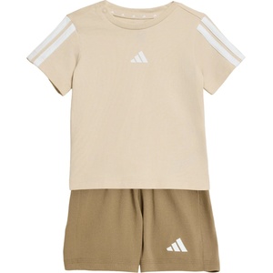 Adidas Детска тениска adidas Kid's Essentials T-Shirt Set T-shirt - Crystal Linen / White - размер 68 (EU) (704-6489-0111)