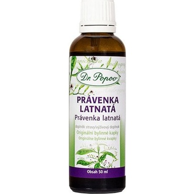 Dr. Popov Právenka latnatá originální bylinné kapky 50 ml