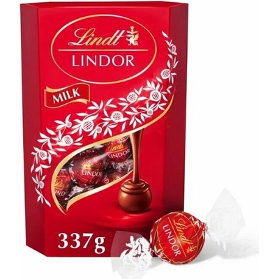 Lindt Lindor maxibalení pralinek Mléčná čokoláda 337 g