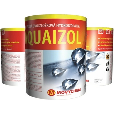 Tekutá lepenka Aquaizol 4kg - dvojzložková hydroizolácia