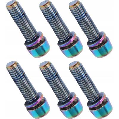 žiadna značka SADA 6 SKRUTIEK PRE PREDSTAVEC RIADIDIEL BICYKLA M5X18MM