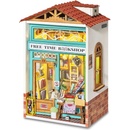 Robotime miniatúra domčeka Kníhkupectvo Free Time