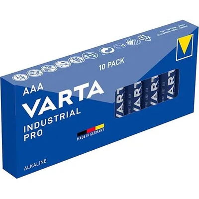 VARTA Алкални батерии индустриални lr03 aaa 1, 5v 10pk industrial pro4003 varta (varta-ba-lr03-10pk-ind)