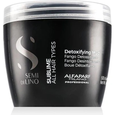 ALFAPARF Milano Semi Di Lino Sublime Detoxifying Mud детоксикираща глина 500 ml за жени