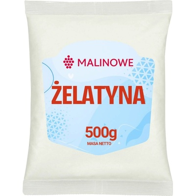Malinowe Želatina v prášku 0,5 kg