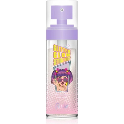 Rude Cosmetics Glitter Glow fixačný sprej na make-up s trblietkami 60 ml