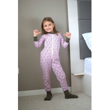 Detský overal Kvetinový venček khaki ponožky