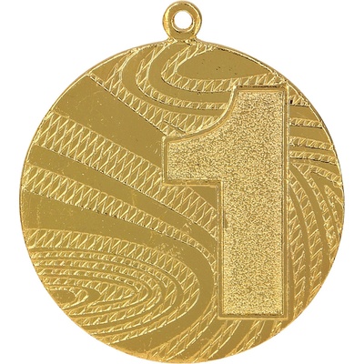 Designová kovová medaile Stupně vítězů Zlatá 4 cm