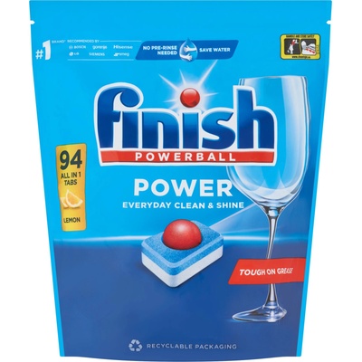 Таблетки за съдомиялна машина Finish Powerball Power All in 1 Lemon 94бр (3282089)