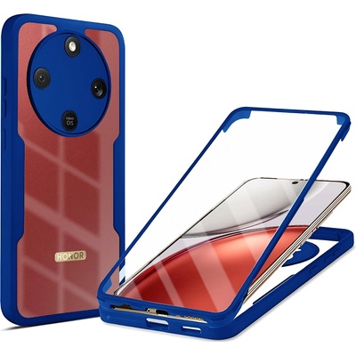 Techsuit Калъф за Honor Magic8 Lite - Techsuit ColorVerse 360 Series + Протектор - Син