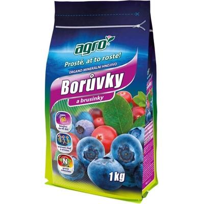 Agro Organominerální hnojivo borůvky a brusinky 1 kg – Zboží Dáma